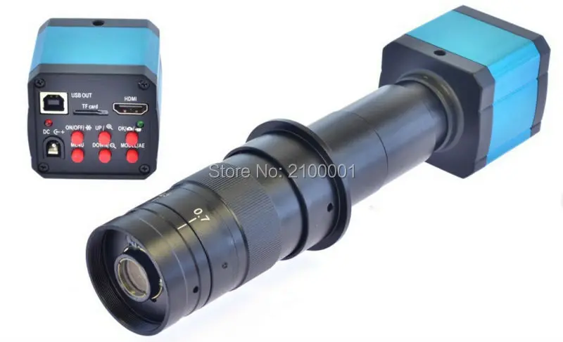FYSCOPE HD 14MP HDMI 720P USB цифровой промышленный видео микроскоп камера набор tf карта