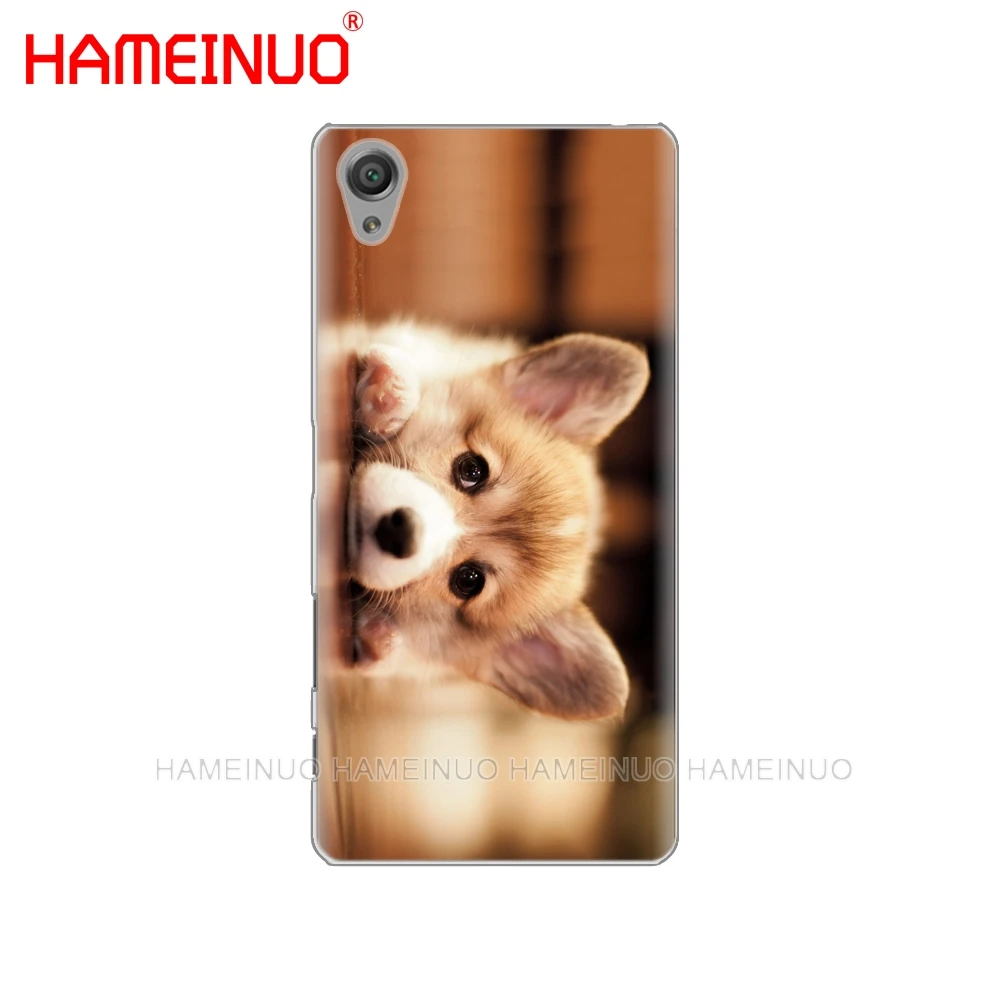 HAMEINUO Corgi милый мультяшный чехол для телефона с животными sony xperia C6 XA1 XA2 XA ULTRA X XP L1 L2