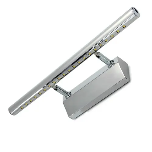 جديد 5 W 21 LED 5050 SMD مرآة من الستانليس ستيل ضوء الجدار مصباح حمام مصباح (أبيض دافئ ضوء) جديد 5 W 21 LED 5050 SMD مرآة من الستانليس ستيل ضوء الجدار مصباح حمام مصباح (أبيض دافئ ضوء)
