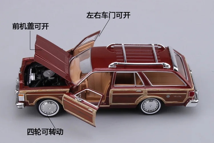 1:24 1979 Chrysler labaron литая модель машины украшения модель 73331A