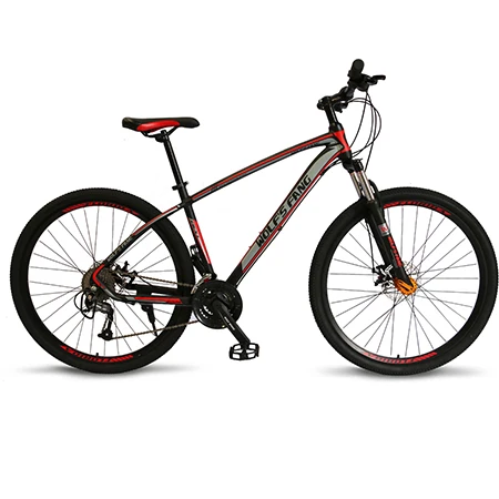 Wolf's fang велосипед 27 скоростей горный велосипед 29 дюймов шина дорожный велосипед размер рамы 17 дюймов продукт унисекс Сопротивление - Цвет: Black red