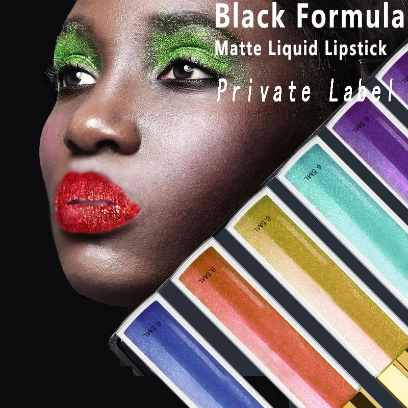 

Free private label metallic colors liquid lipstick gloss CAN PRIVATE LABEL if meet minimum--LOW MINIMUM-FAST DHL-FACTORY