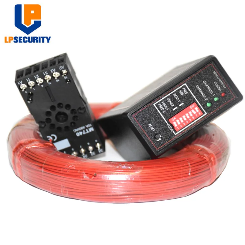 

10pcs/Lot PD132 Ground Sensors Traffic Inductive Loop Vehicle Detector Signal Control with 0.75mm copper coil wire 50M