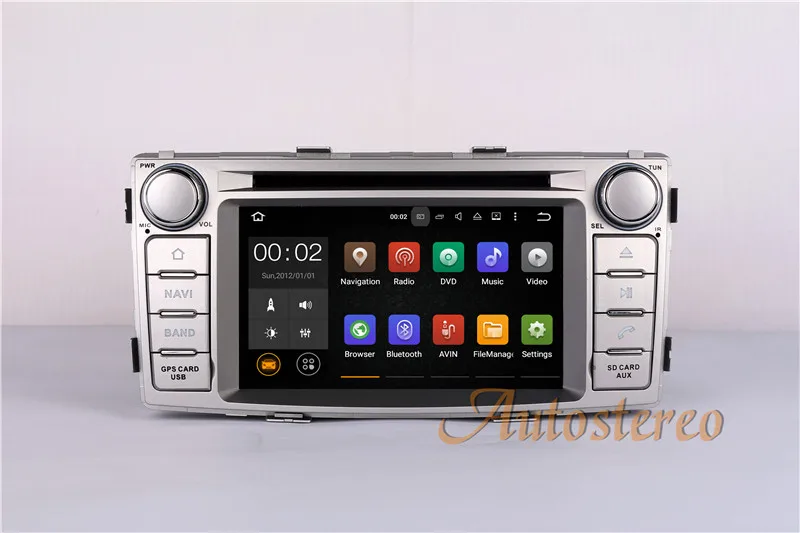 Excellent Android 9.0 Car CD DVD Player GPS navigation For Toyota Hilux Fortuner 2012-2014 Auto Stereo Unit Multimedia player radio SATNAV 23