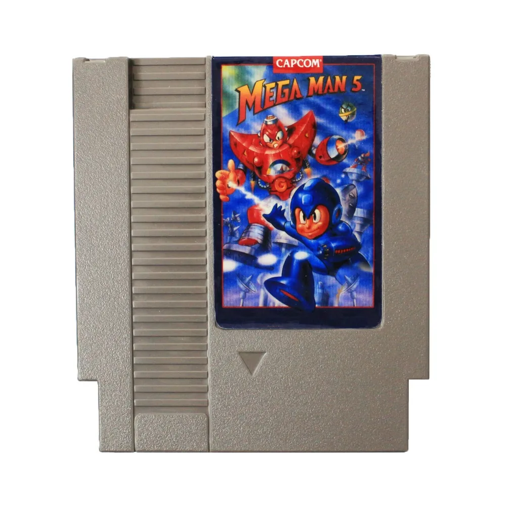

Free Shipping 72 Pins 8 Bit Game Card - Magaman 5
