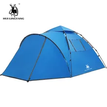 outdoor camping Tents beach speed open pop up tent family Large throw outdoor automatic tents waterproof hiking 3-4 persons new 3 4 automatic tent outdoor camping tent waterproof large family tents throwing pop up waterproof camping hiking tent