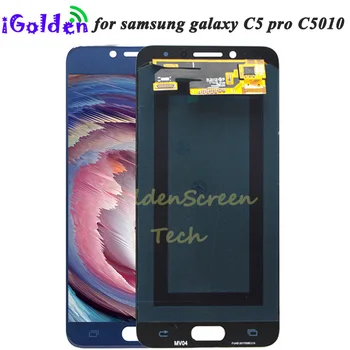 

5.2'' For samsung galaxy c5 pro c5010 lcd display with touch screen digitizer Assembly replacement parts Free shipping +tool