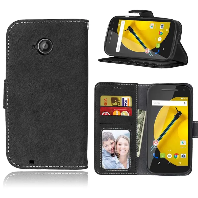 Бренд Tuke модный флип PU кожаный чехол для Motorola Moto E2 чехол E 2nd Gen XT1505 XT1527 XT1524 Цветной корпус