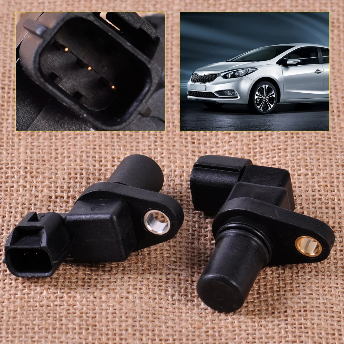 

CITALL 2pcs Transmission Input Output Speed Sensor 42620-39051 42621-39052 for Hyundai Elantra Tucson Sonata Kia Optima Spectra