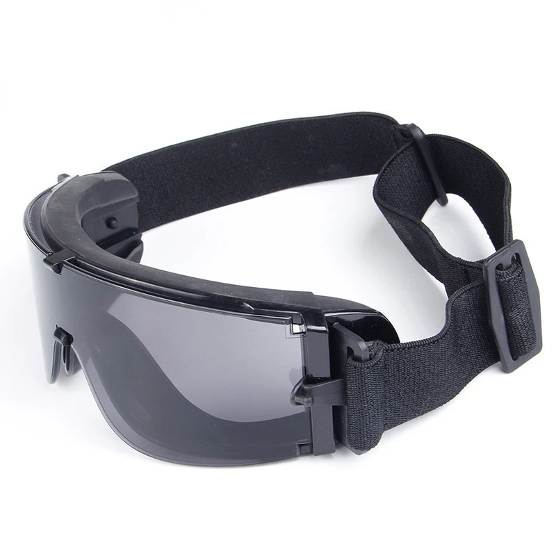 X800 Открытый страйкбол тактические очки ветрозащитное стекло Анти-пыль шлем стекло es военные пуленепробиваемые очки