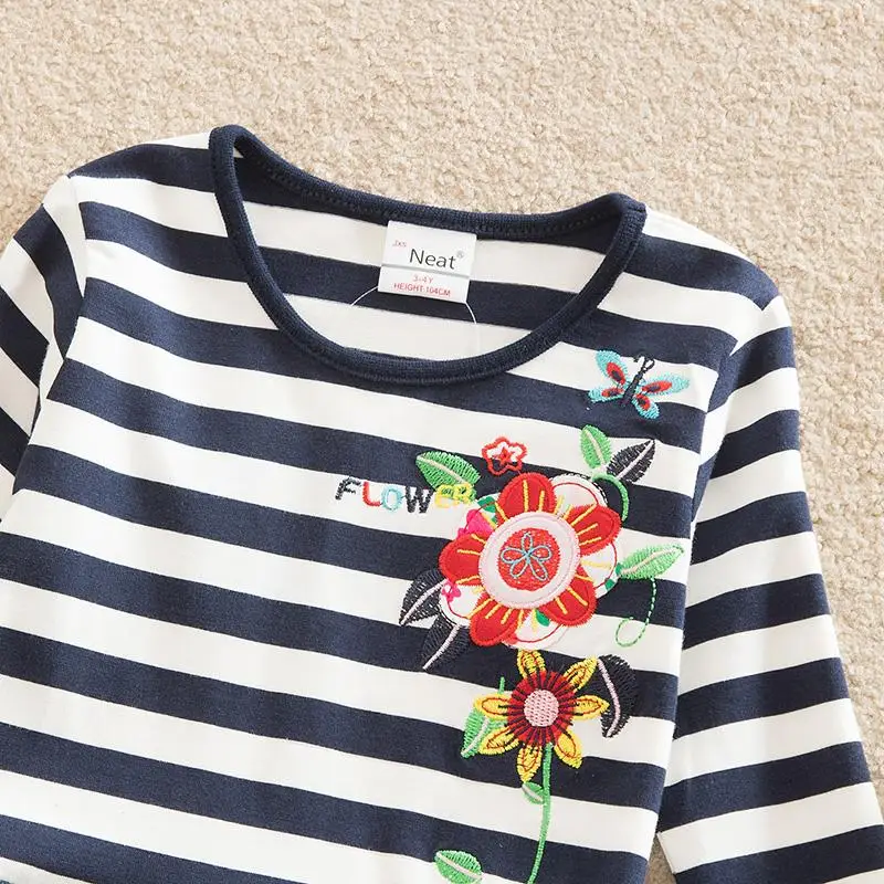 2016-Retail-Neat-long-sleeved-baby-girl-clothes-princess-girl-party-dress-kids-clothes-girl-Floral (8)