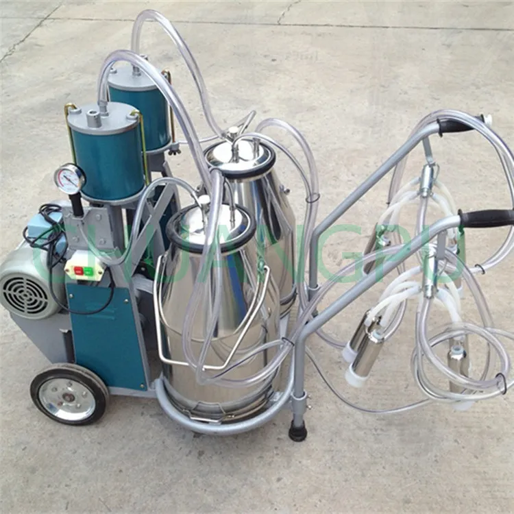 Full Automatic Portable Piston Pump Milking Machine for Cowin Feeding & Watering Supplies from