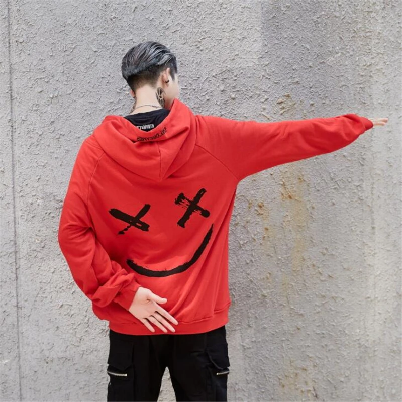 

New Autumn Men Women Hoodie Streetwear Fashion Print Smile Unisex Hoodies Sweatshirt Casual Hip Hop Hoody Pullover sweatshirts