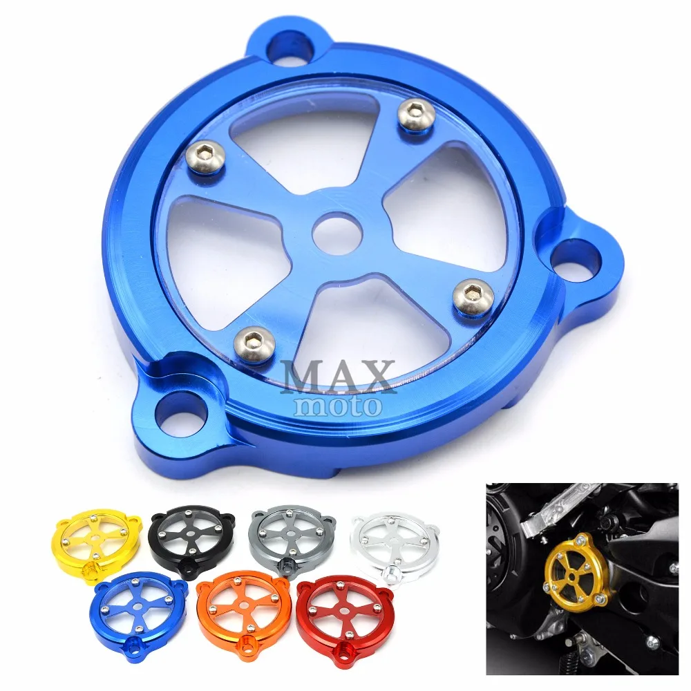 blue aluminum Motorcycle Engine Stator Protective Cover set decoration for yamaha TMAX530 TMAX 530 T-MAX 530 2012 2013 2014 2015