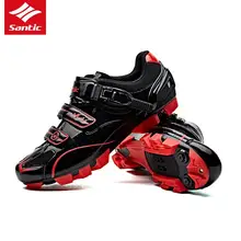 Santic Cycling Shoes 2018 Men Pro Mountain Bike Shoes Racing Team Self-Locking Athletic Bicycle Shoes Zapatillas Ciclismo 39-45