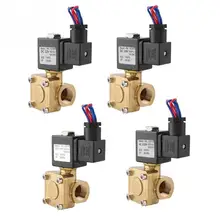 G1/2 электромагнитный клапан N/C нормально латунный Электрический электромагнитный клапан valvula 2 Way мембрана Соленоидный клапан гелиевый газовый наконечник