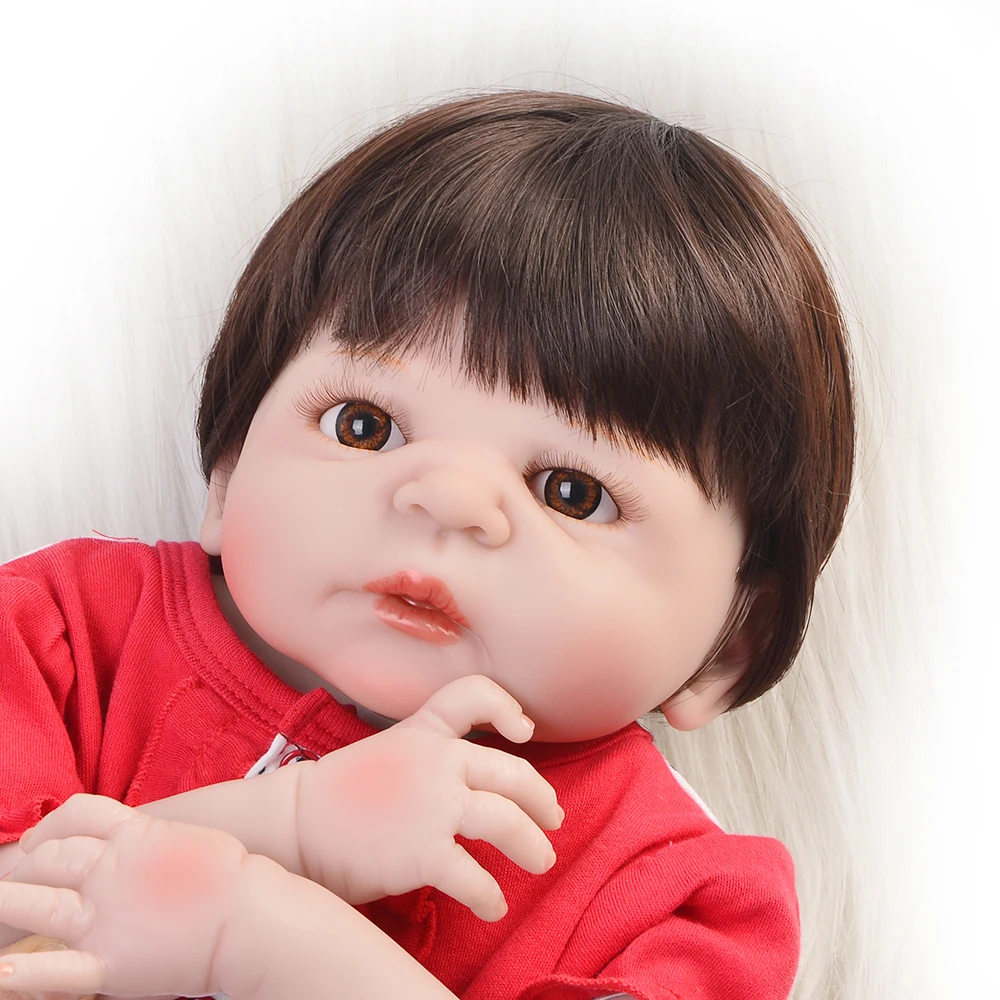 Силиконовые куклы Bebes reborn corpo de inteiro полностью силиконовые для маленьких девочек