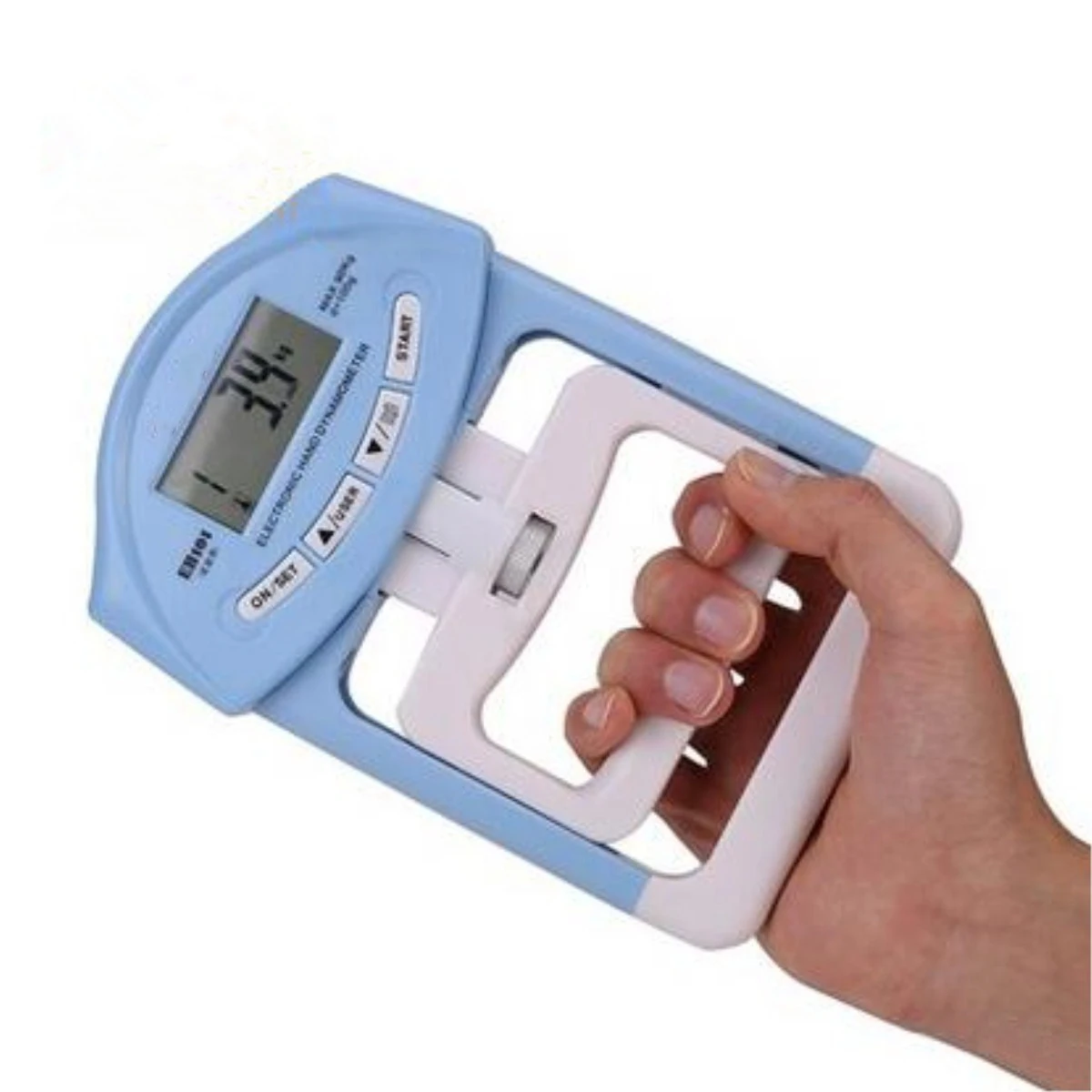 90 كجم/198Ib الرقمية LCD دينامومتر قبضة اليد الطاقة قياس الجسم الأجسام رياضة تمارين Mucle القابض قوة متر