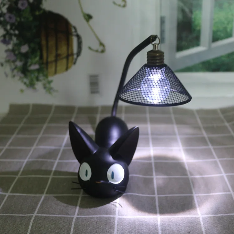 Studio dAnime Ghibli Miyazaki Veilleuse Chat Jiji Lampe de bande
