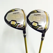 Новые мужские клюшки для гольфа деревянные Honma S-06 3 звезды Гольфы деревянные 3/15 5/18 Деревянные клюшки графитовая клюшка для гольфа R S SR flex