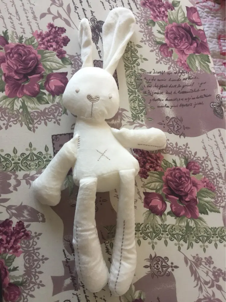 Baby Soft Plush Rabbit Bunny & Bear Sleeping Mate Stuffed Animals Toys stuffed rabbit toys