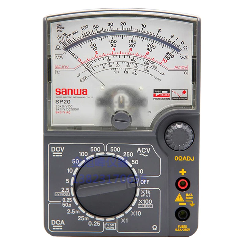 

SANWA SP20 Analog Multitester/ Drop Shock Proof Meter