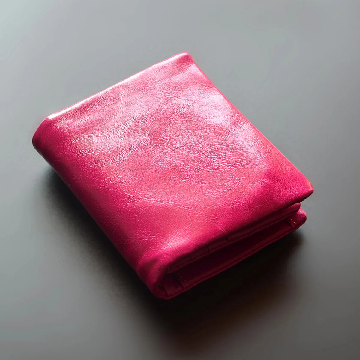 

2018 Polyester Unisex Coin Pocket Real New Large-capacity Mini Wallet Korean Version Of Simple Soft Leather Female Models Small