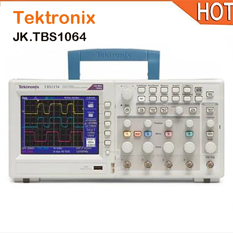 Tektronix genuine TBS1064 oscilloscope dual channel digital 100M storage | Инструменты