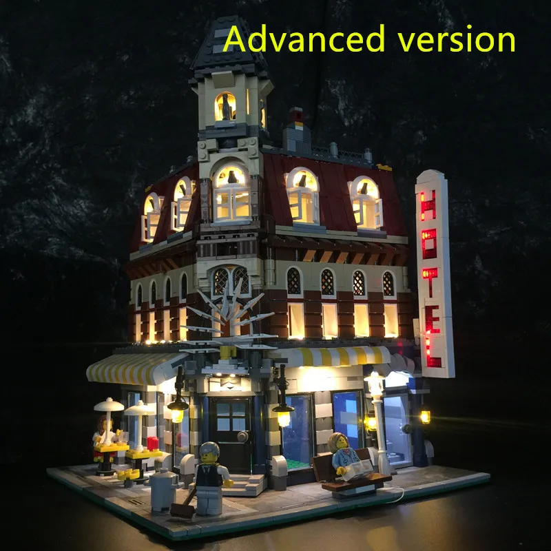Светодиодный светильник для lego CREATOR EXPERT 10182 деталей совместимы с 15002 кафе на угол