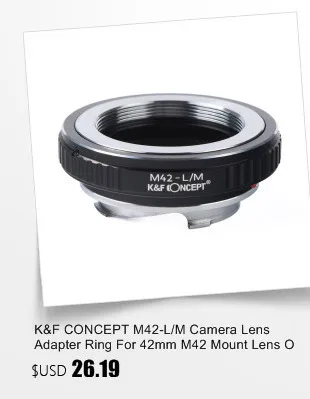 K& F CONCEPT FD-M4/3 Камера Крепление-адаптер для объектива для монтаж Canon FD объектив Olympus M43 E-P1/E-P2/E-PL1 для Panasonnic G1/G2/GF1/GH1/GH2