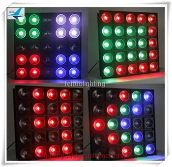 

A-6X LED matrix for sale floodlights lighting IP20 Tri color rgb 5x5 led matrix (30w leds)