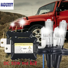 Xenon H4 с галогеновой лампой комплект H4-2 H13-2 9004-2 9007-2 HID Xenon конверсионный комплект провод балласт комплект автомобильных фар ксенон H4-2 55 Вт