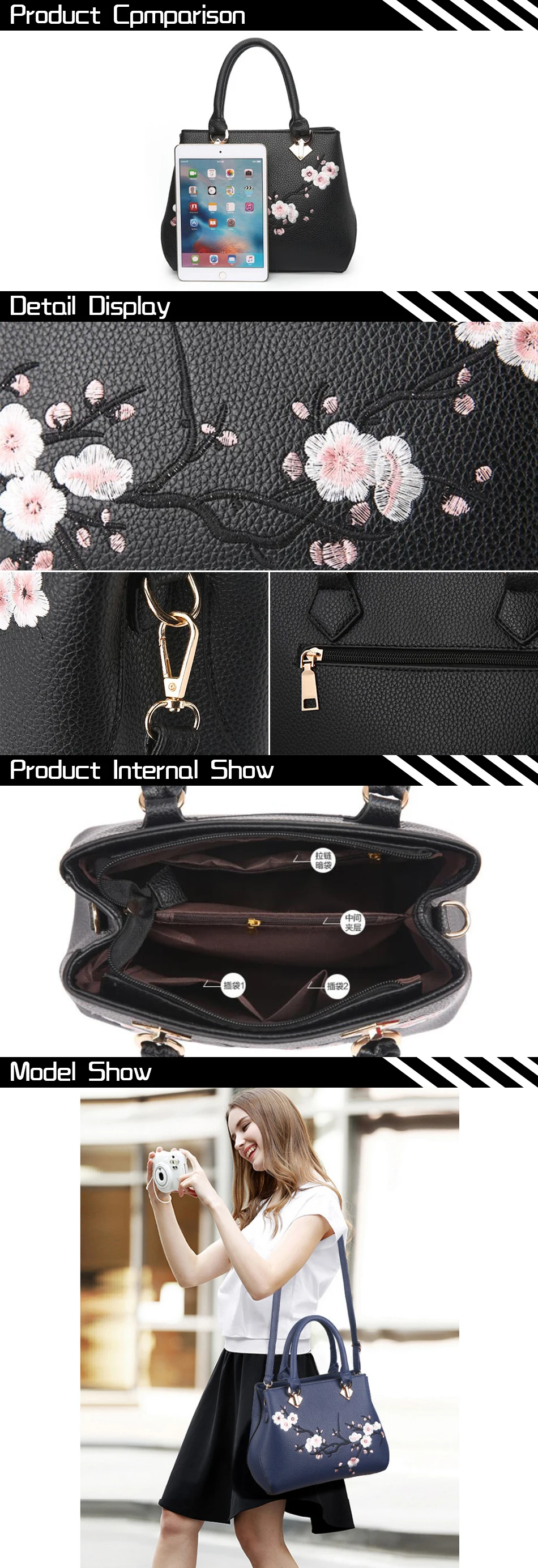 Billtera Cherry Blossom Shape Women Messenger Bags Zipper Pu Leather Female  Shoulder Crossbody Bag Fashion Ladies Bags 2018 - Shoulder Bags - AliExpress