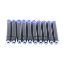 10 шт. Jinhao advanced синие чернила заправка авторучка универсальные картриджи