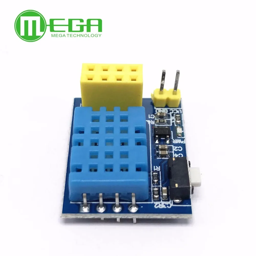 10PCS ESP8266 ESP-01 ESP-01S DHT11 Temperature Humidity Sensor Module esp8266 Wifi NodeMCU Smart Home IOT DIY Kit | Электронные