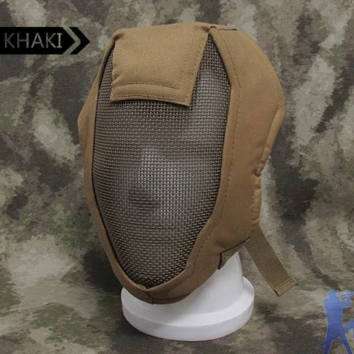 Тактический Для мужчин анфас Проволочная Сетка Airsoft Маска PaintballMask для охоты Пейнтбол Аксессуар OS9-0022