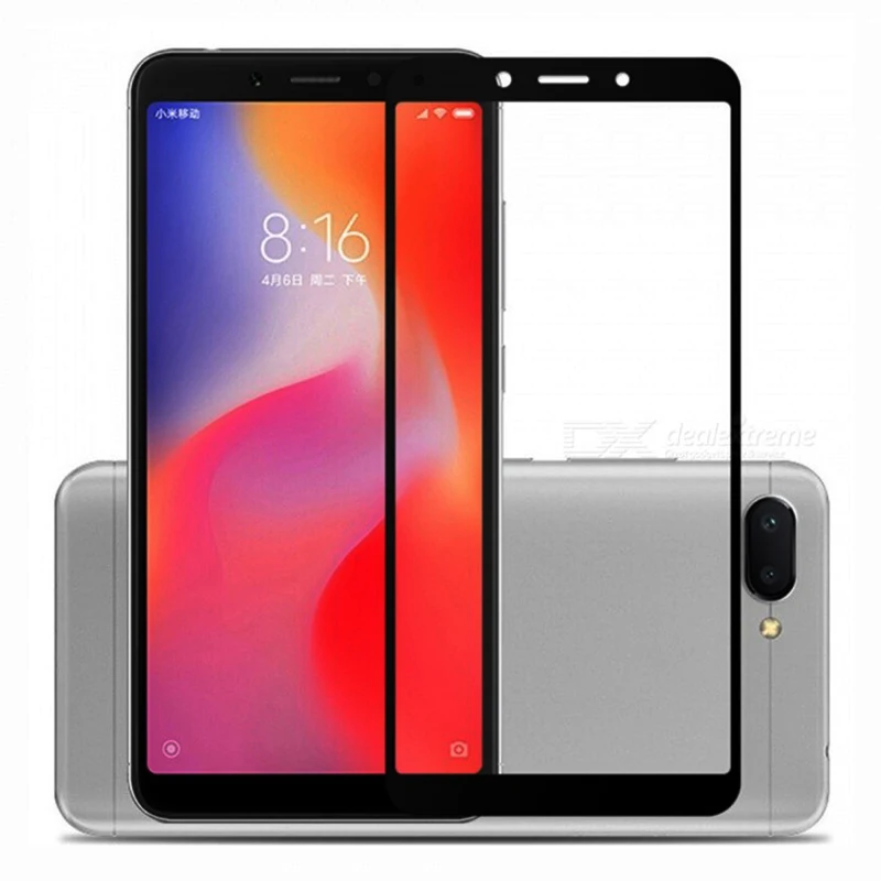 защитная пленка с полным покрытием стекло защита экрана на xiomi xiaomi redmi 6 целый п