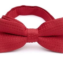 Новинка года; модный галстук-бабочка в горошек для мальчиков; детские галстуки-бабочки