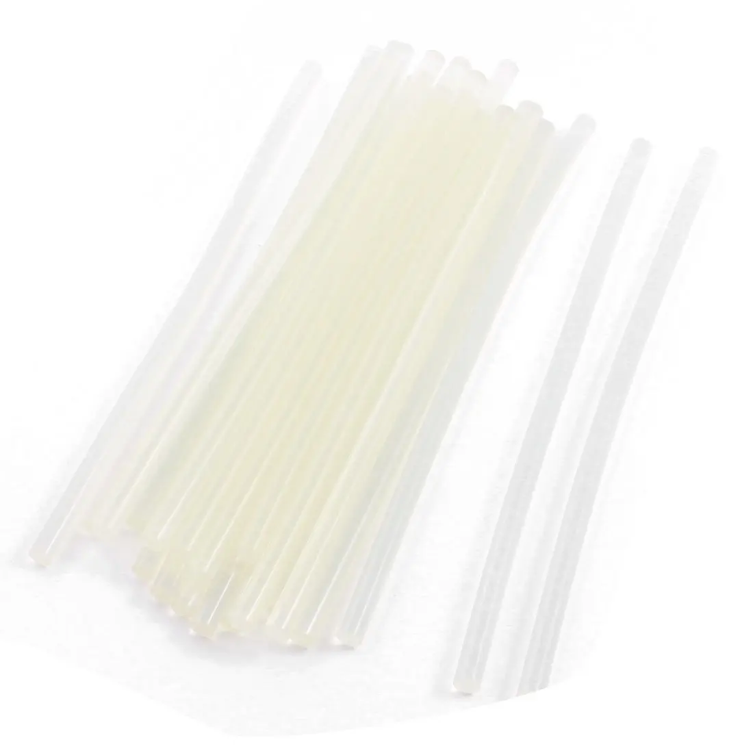 

20 self-adhesive hot glue stick, stick 7 mm x 200 mm transparent stick glue adhesive