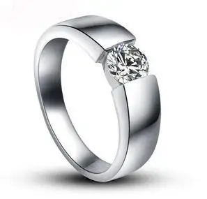 2017 Hot Fashion Shiny Cz Zircon 925 Sterling Silver Men S 2017 Hot Fashion Shiny Cz Zircon 925 Sterling Silver Men S Finger Wedding Rings