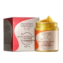 Мед и молоко для отшелушивания ног воск питает маска для ног забота, отшелушивание увлажняющий отбеливающий пилинг крем