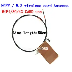 1 шт внутренние антенны 50 см дюймов IPEX MHF4 2. 4/5G Wi-Fi антенны для BCM94352Z Intel 8260 7265 7260 3160 пт NGFF M.2 карты
