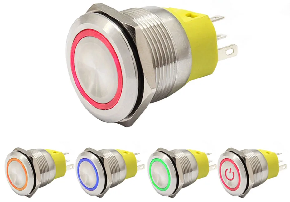 22mm switch waterproof