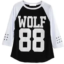 Mainlead KPOP EXO WOLF 88 Футболка реглан SEHUN CHEN LUHAN футболка