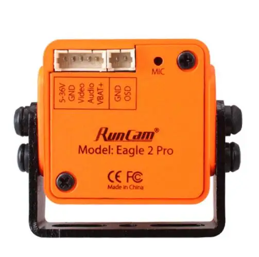 

New RunCam Eagle 2 PRO 800TVL CMOS 16:9/ 4:3 NTSC/PAL Switchable Super WDR FPV Camera Low Latency