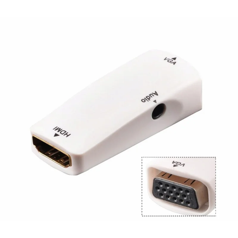 High Quality HD 1080P HDMI Female to VGA Female Converter Adapter