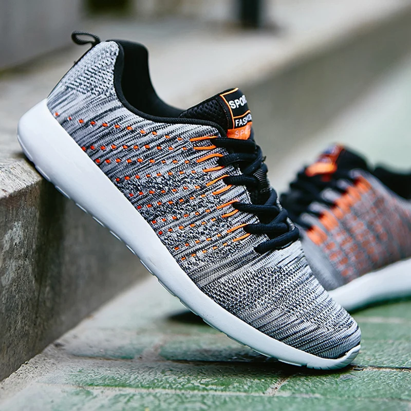 

Men Casual Shoes 2019 New Light Breathable Comfortable Flat Men Shoes Fashion Male Sneakers Zapatos De Hombre Shoes Men