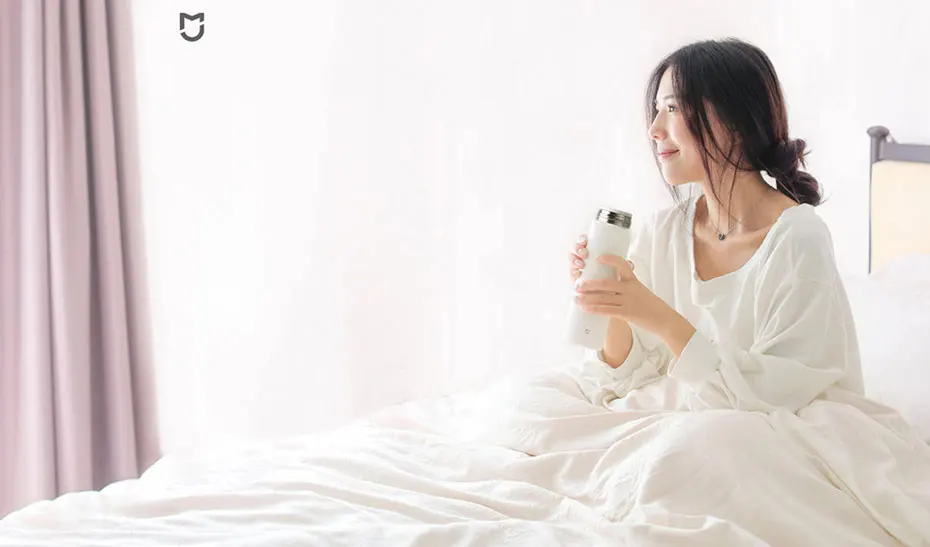 Original Xiaomi Mijia 500ml Thermal Cup Heat Water Tea Mug Thermos Insulated 316304 Stainless Steel 12 Hours WarmCold Keeping-11