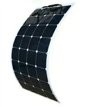 

free shipping sale 100W Semi Flexible Bendable solar panels, white 12v solar panel charger with boat Automobile