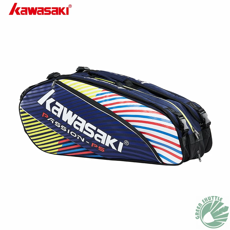 

Genuine 2019 Kawasaki Badminton Bag Men's And Women's Backpacks 6 Racquet Bags KBB-8651 KBB-8650 TCC-055 Sports